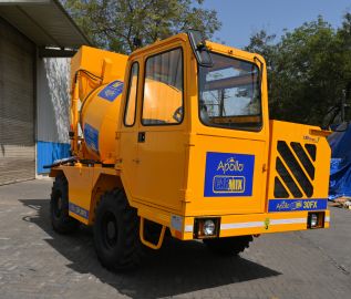 Self-Loading Concrete Mixer